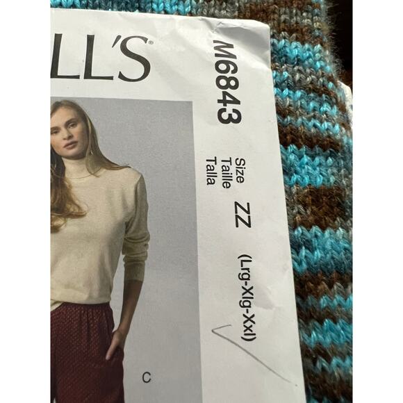 McCalls 6843 Sewing pattern pants shorts size L XL XXL - Picture 2 of 6